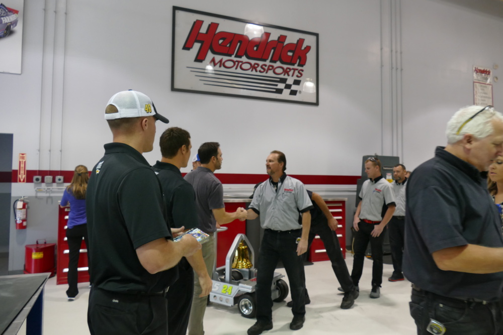 Windy City Motorsports >> Johnson celebrates Kansas win with Victory Bell | Hendrick Motorsports Windy City Motorsports >> Johnson celebrates Kansas win with Victory Bell | Hendrick Motorsports